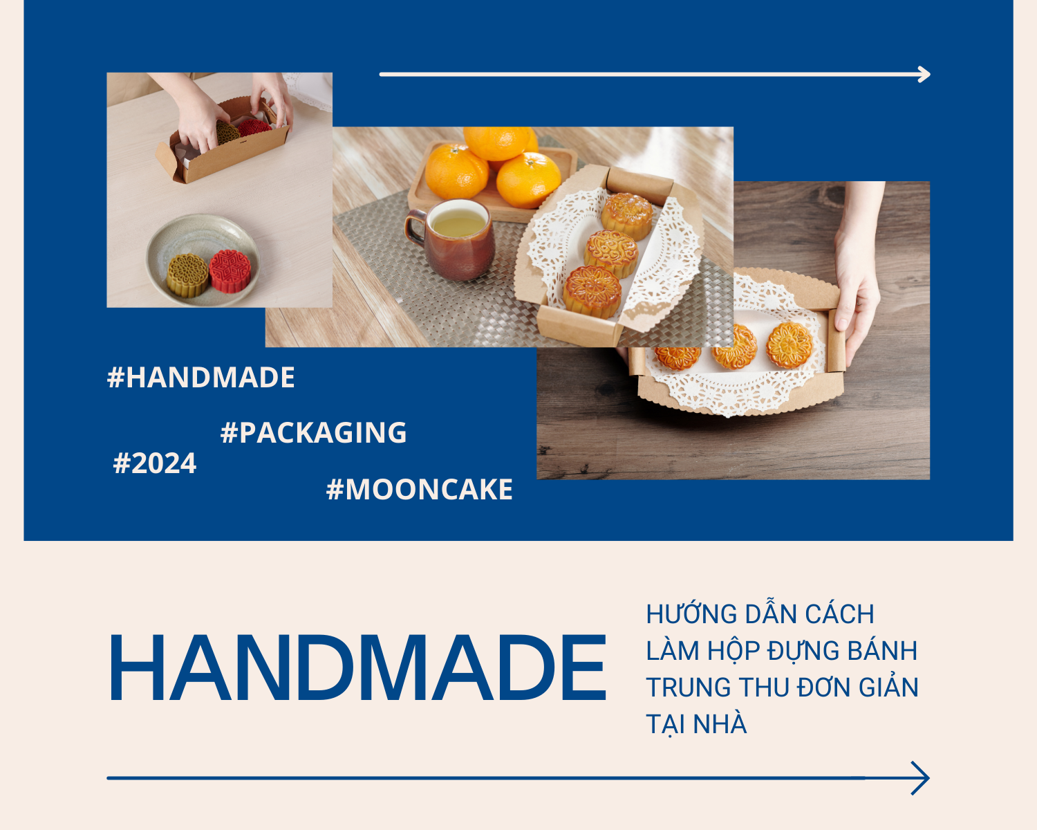 Hướng dẫn cách làm hộp đựng bánh trung thu đơn giản tại nhà