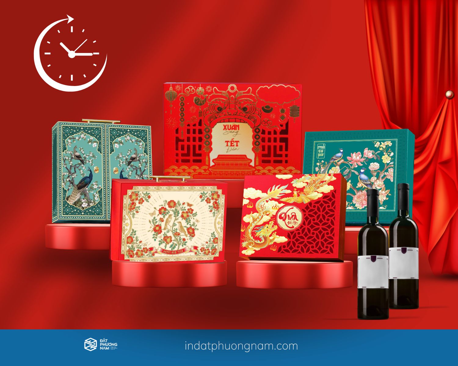 Những lưu ý để chọn thời điểm mua hộp đựng quà Tết hợp lý