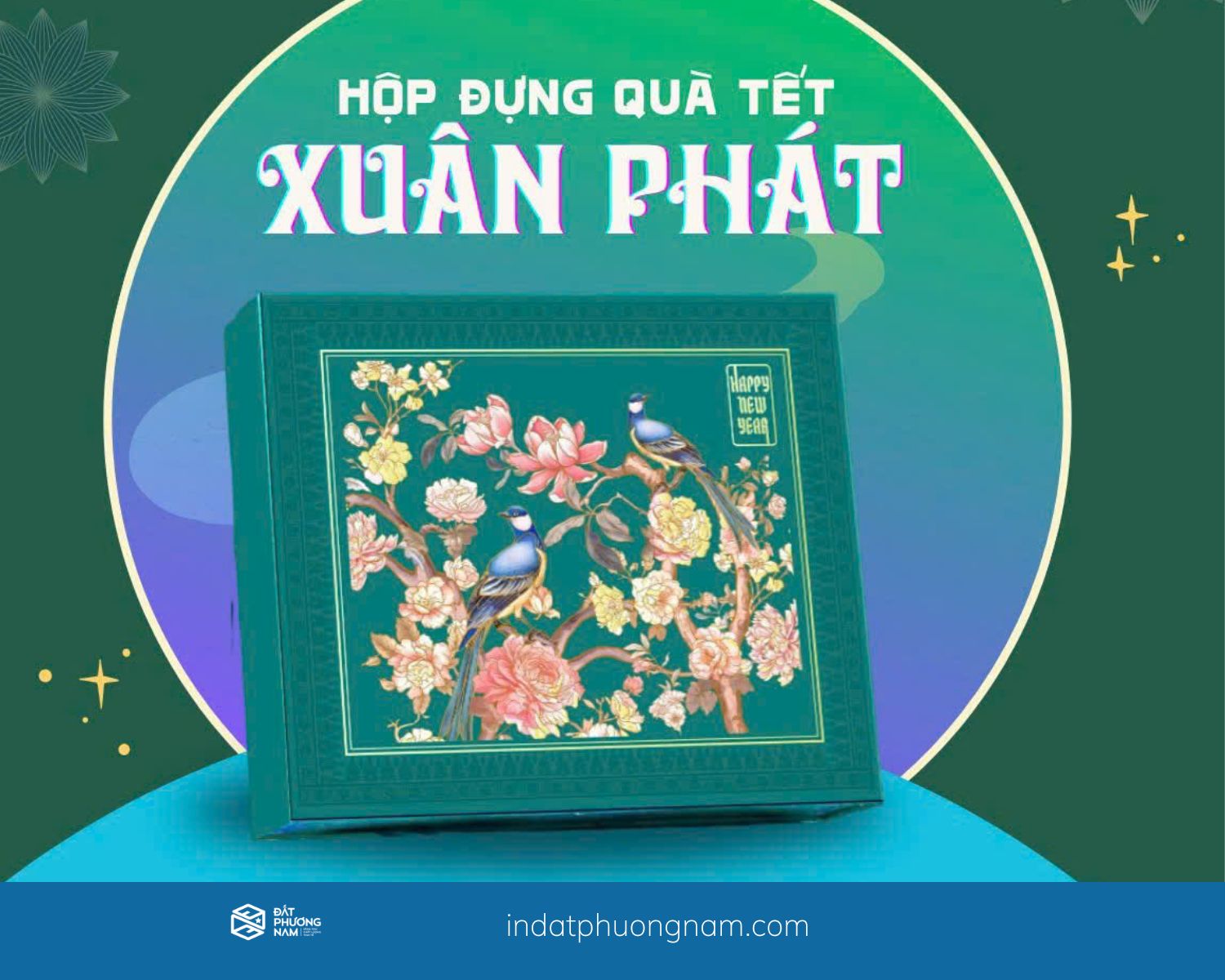 Cá nhân hóa hộp đựng quà Tết cùng Đất Phương Nam