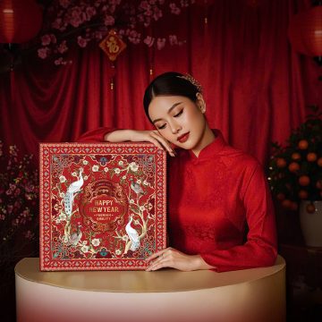 hộp quà Tết Phú Quý Niên Hoa