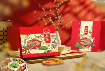 HỘP ĐỰNG QUÀ TẾT CAO CẤP CHO DOANH NGHIỆP