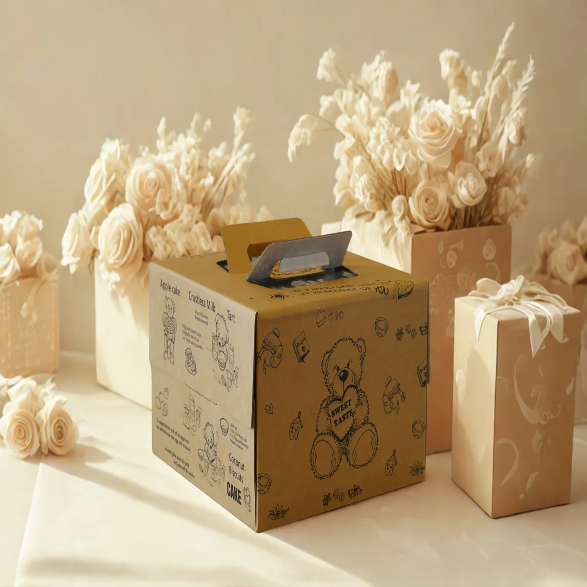 Hộp bánh kem giá sỉ - Xưởng in ấn sản xuất tại TPHCM ( 2026 )