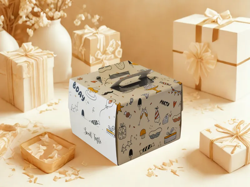 Hộp Bánh Kem Đất Phương Nam