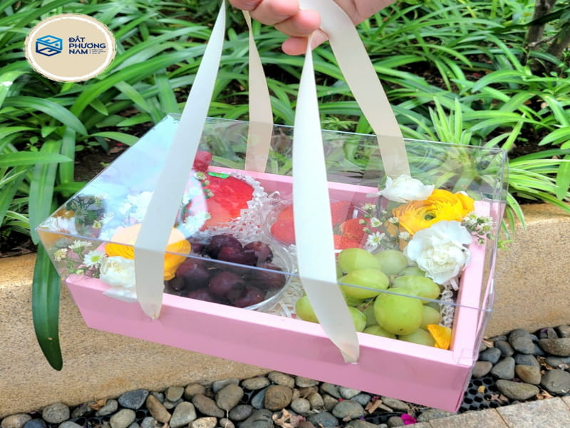 Hộp Bánh Kem Mica Trong Suốt