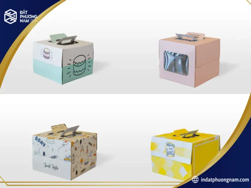 Hộp đựng bánh kem chất lượng : Chìa khóa nâng tầm thương hiệu cho tiệm bánh chuyên nghiệp 2026