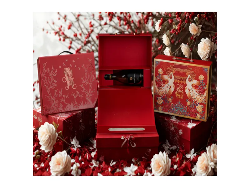 Hộp Quà Tết Đẹp 2026: Quy Trình Đặt In Logo