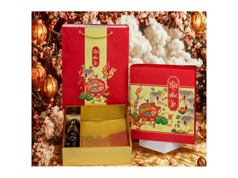 Hộp Quà Tết Tặng Khách Trung Niên Và Cao Tuổi