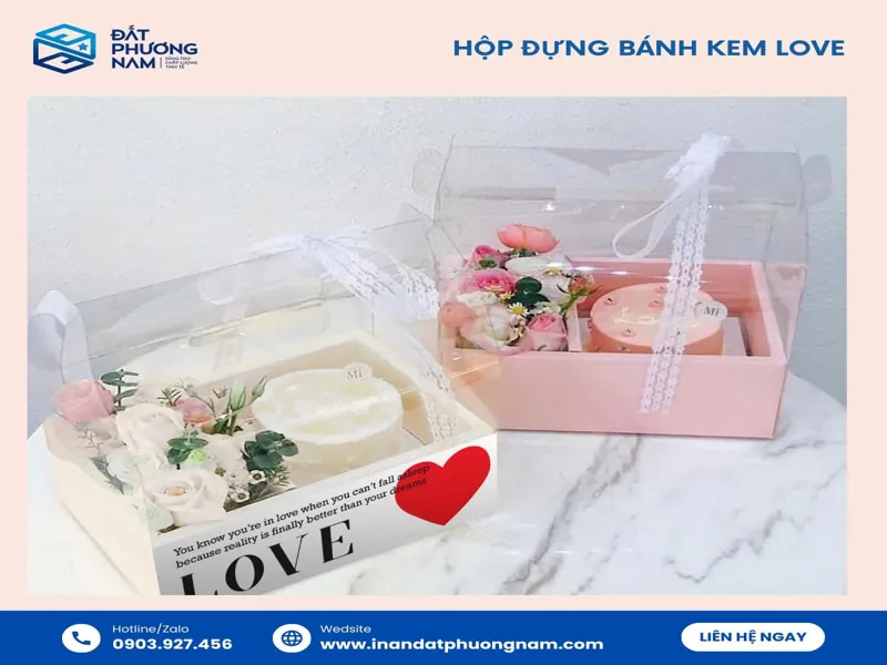 Top 10 Mẫu Hộp Bánh Kem 2026