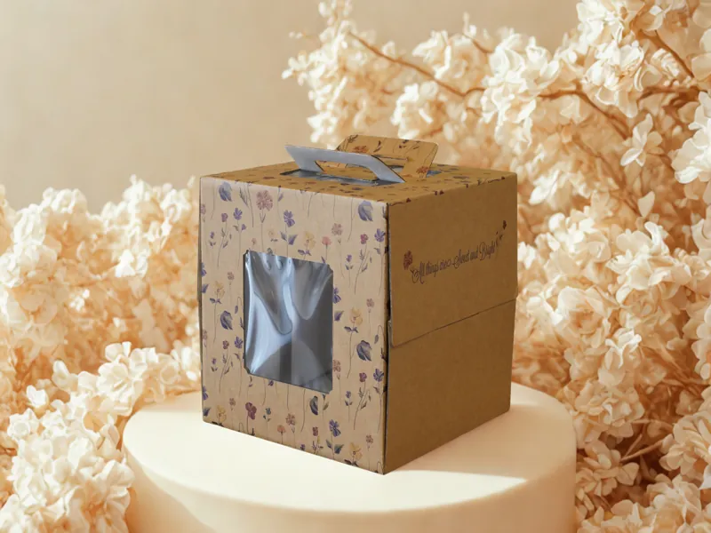 Nên mua hộp bánh kem bán sẵn hay in theo yêu cầu