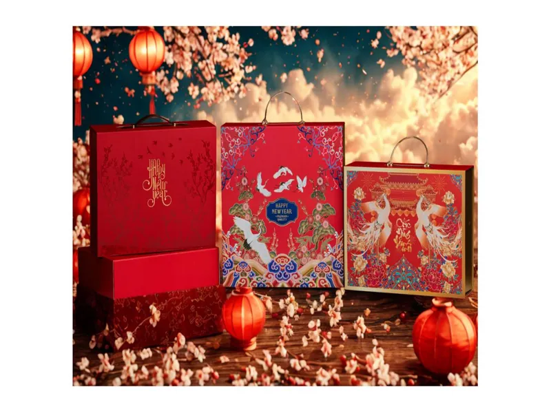 Biến Hộp Quà Tết Đẹp Thành Tài Sản Thương Hiệu Bền Vững Cho Doanh Nghiệp 2026