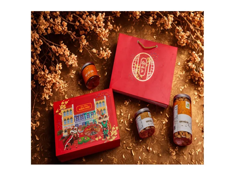 Nhận Diện Thương Hiệu Qua Hộp Đựng Quà Tết Cao Cấp