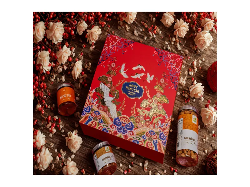 Sáng Tạo Thông Điệp Hộp Quà Tết Đẹp 2026 