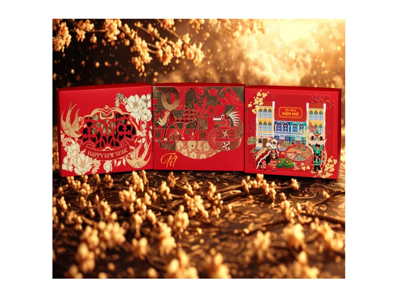 Sáng Tạo Thông Điệp Hộp Quà Tết Đẹp 2026 