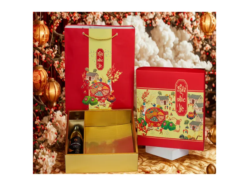 Sáng Tạo Thông Điệp Hộp Quà Tết Đẹp 2026 