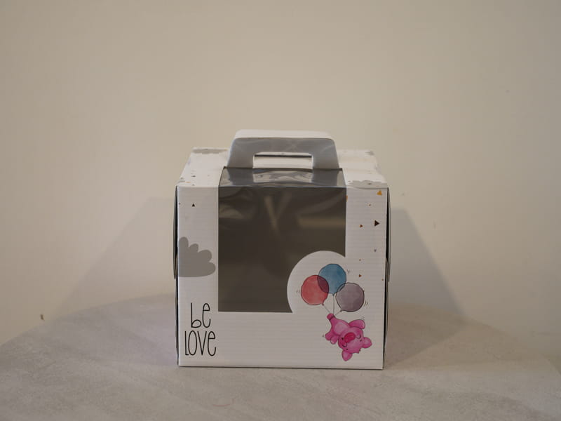 Hộp Bánh Kem Mica Trong Suốt