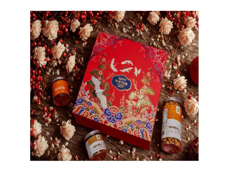 Xu hướng thiết kế hộp đựng quà tết cao cấp hiện đại cho doanh nghiệp