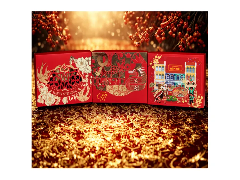 Xưởng Sản Xuất Hộp Quà Tết Đẹp Cho Doanh Nghiệp