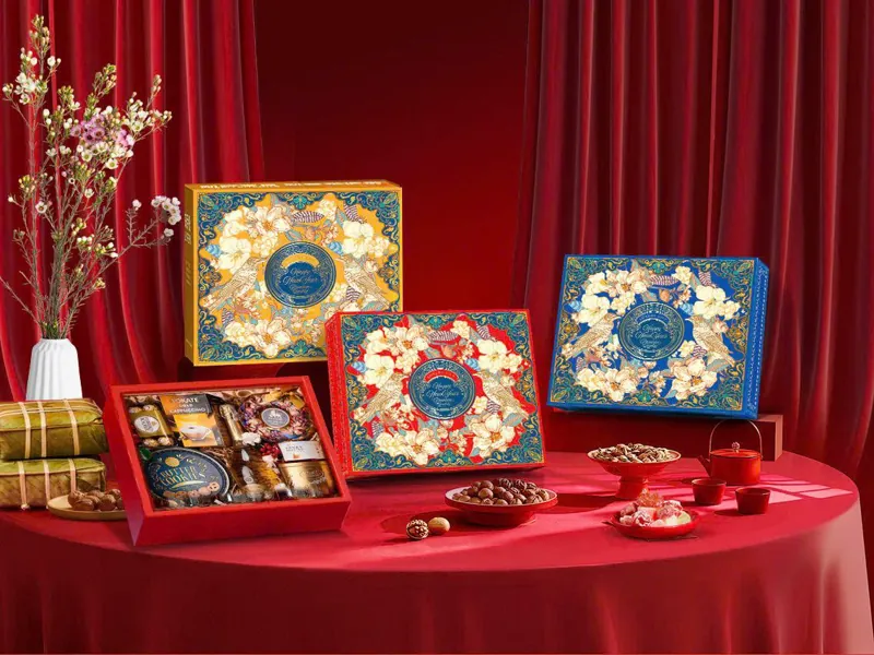 Bộ sưu tập Hộp quà Tết doanh nghiệp Tết Đỏ Thanh Hoa đa dạng màu sắc và kiểu dáng