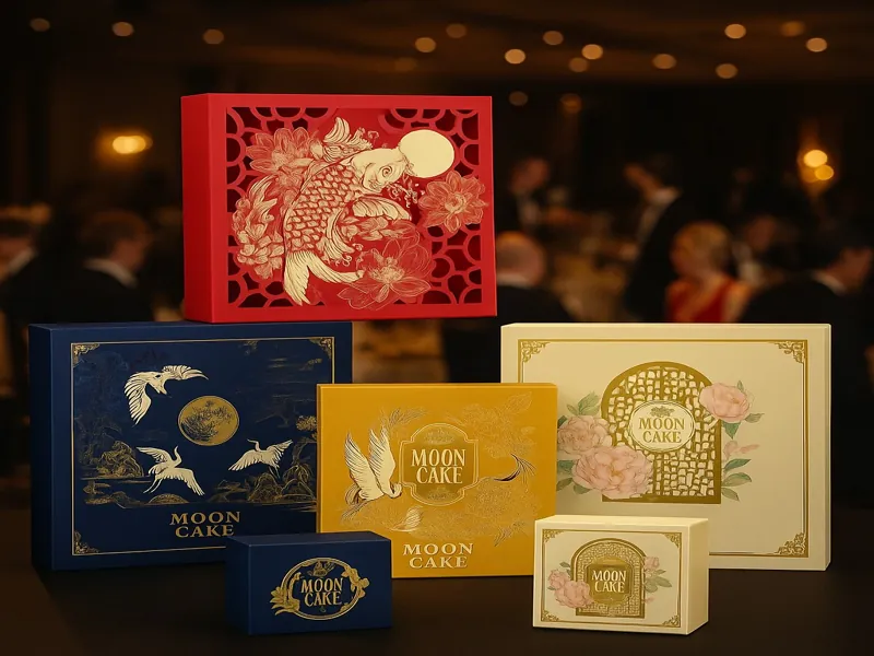 Cam kết sản xuất hộp trung thu tại xưởng đa dạng mẫu mã và kiểu dáng độc quyền
