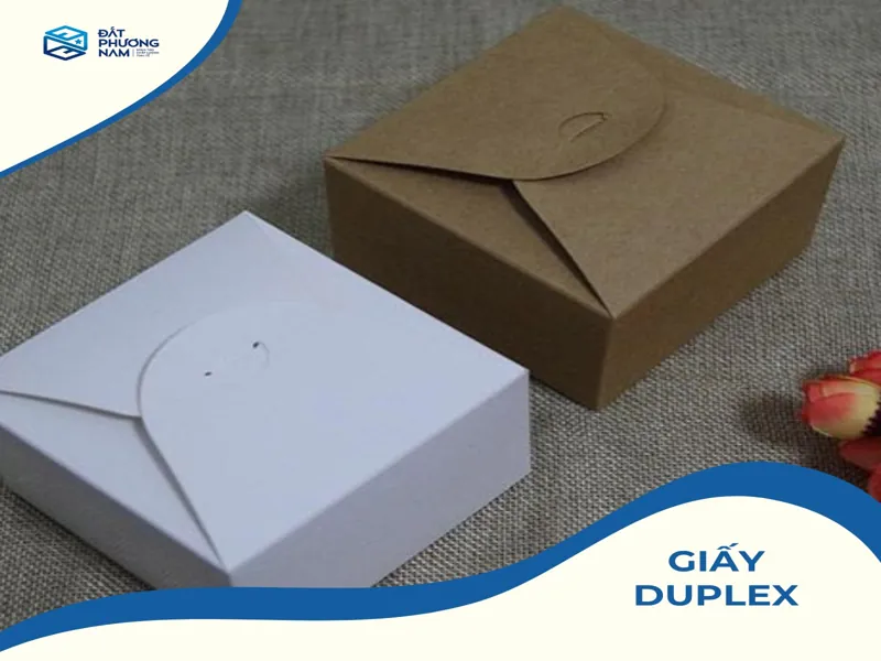 Giấy Duplex các loại giấy làm hộp bánh trung thu