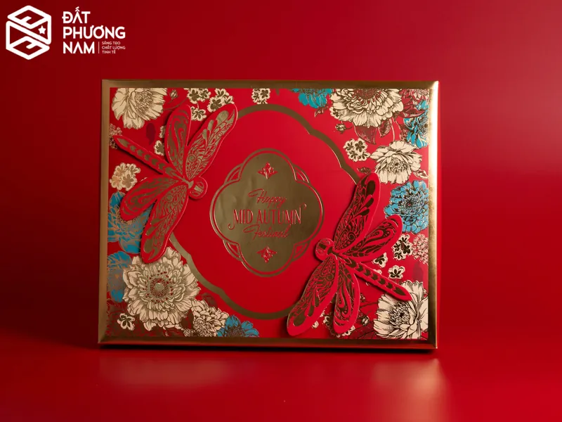 Cách vận chuyển hộp bánh trung thu đi xa sang trọng với hộp nắp âm dương