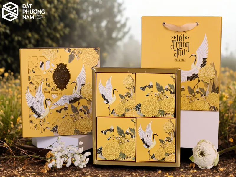 Chuẩn bị vật tư khuôn bế thời gian sản xuất hộp bánh trung thu