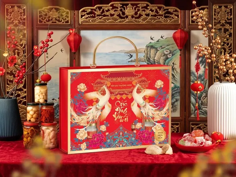 Hướng dẫn kiểm tra chất lượng hộp đựng yến qua tay cầm mạ vàng