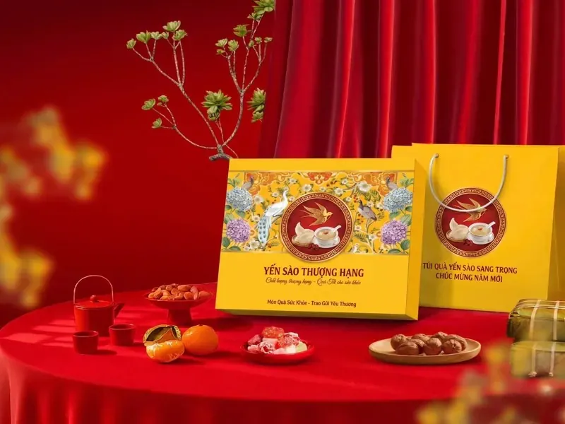 Hướng dẫn kiểm tra chất lượng hộp đựng yến và túi giấy đồng bộ