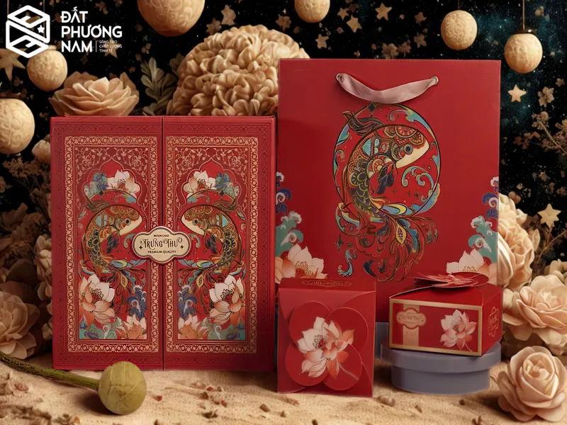 Máy in Offset trực tiếp tối ưu chi phí in hộp bánh trung thu