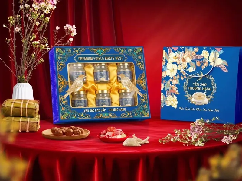 So sánh 3 kỹ thuật gia công hộp đựng yến bế nổi ép kim logo