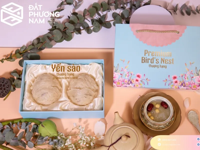 Tối giản sang trọng xu hướng thiết kế hộp đựng yến cao cấp màu pastel