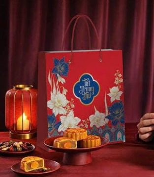 mẫu hộp bánh trung thu cát tường đỏ tại in ấn đất phương nam