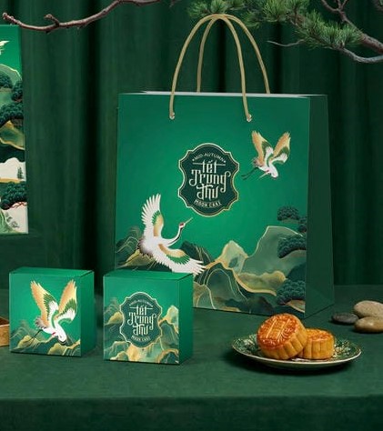 mẫu hộp bánh trung thu kim hạc tại in ấn đất phương nam